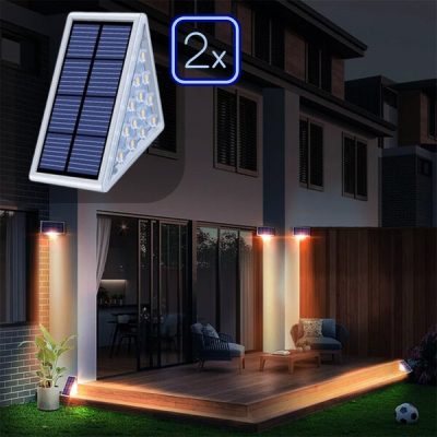 Lampă solară impermeabilă (2 buc) | LUMOSTEP