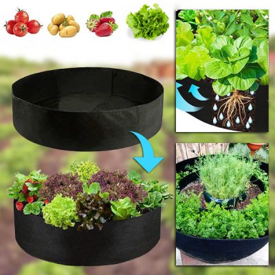 Strat înălțat din material textil - 90 x 30 cm, pâslă respirabilă | PLANTIE