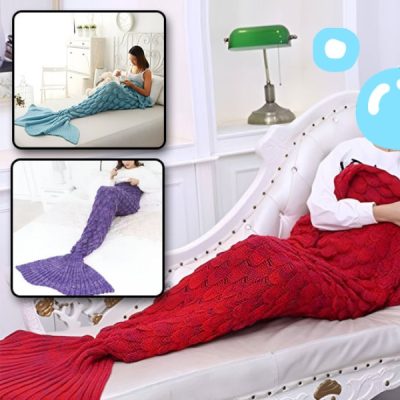 Pătură în formă de sirenă | MERMIDREAM