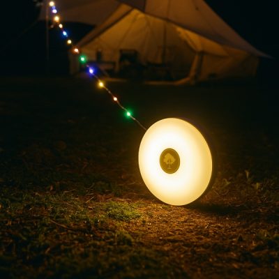 Lampă de camping cu baterie externă integrată (10m) | GLOWTREK