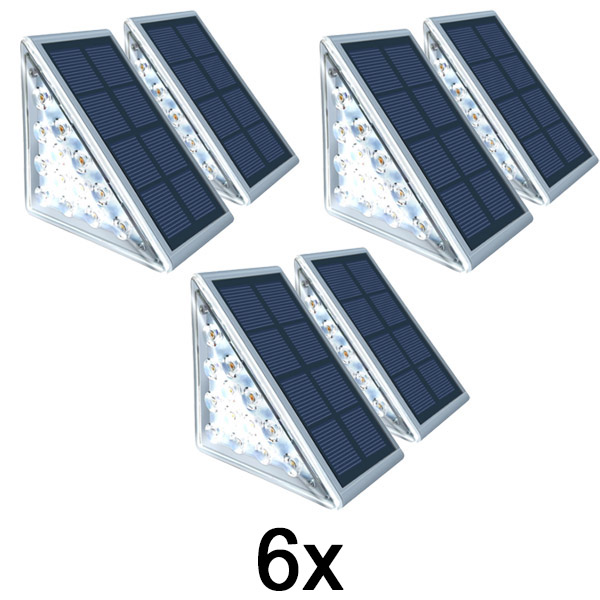 3x Lampă solară impermeabilă (2 buc) | LUMOSTEP