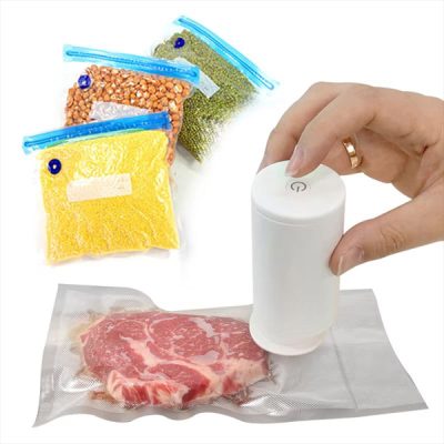 Aparat de vidat alimente rapid și ușor și pompă de aer| QUICKSEAL