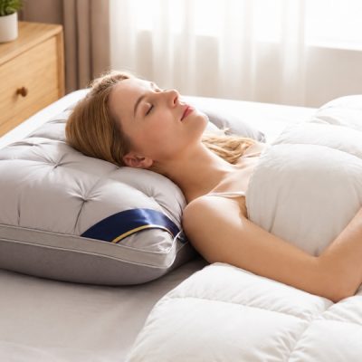 Pernă ergonomică răcoritoare pentru somn | PILLOWLUX